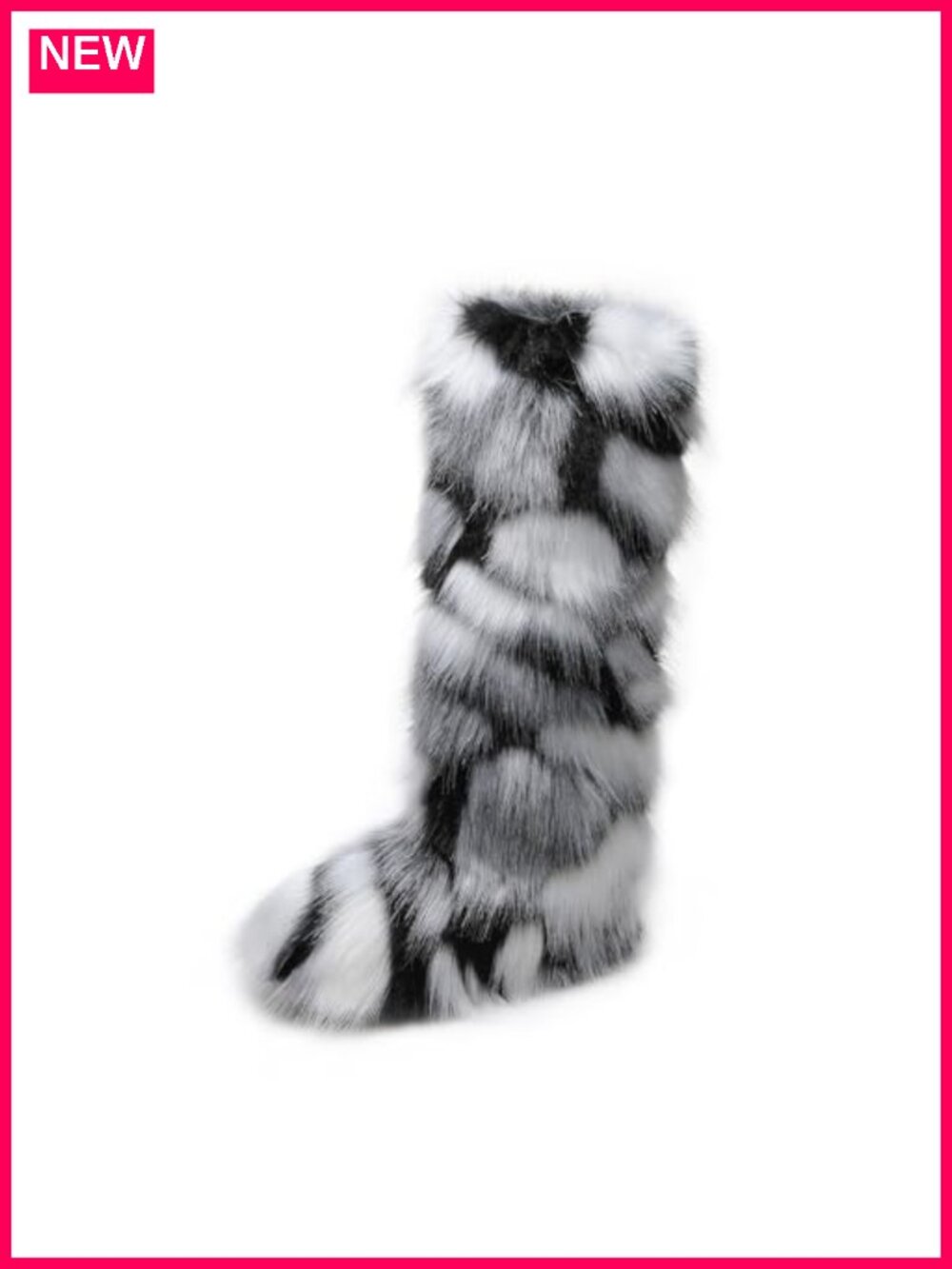 Women's Faux Fur Knee High Boots Cozy Winter Snow Boots
